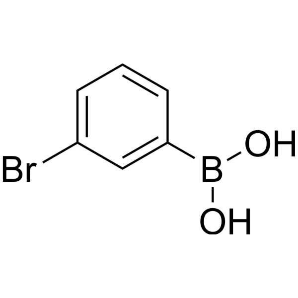 3-Bromophenylboronic acid Chemical Structure