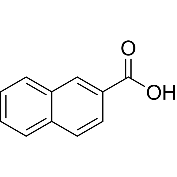 2-Naphthoic acid Chemical Structure