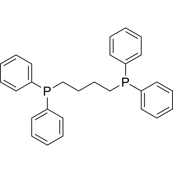 1,4-Bis(diphenylphosphino)butane Chemical Structure