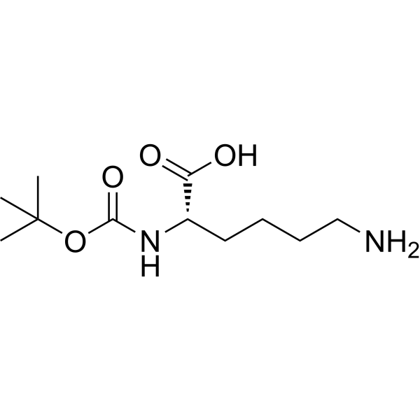 Boc-Lys-OH Chemical Structure
