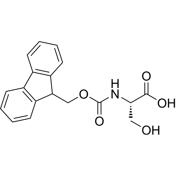 Fmoc-Ser-OH Chemical Structure