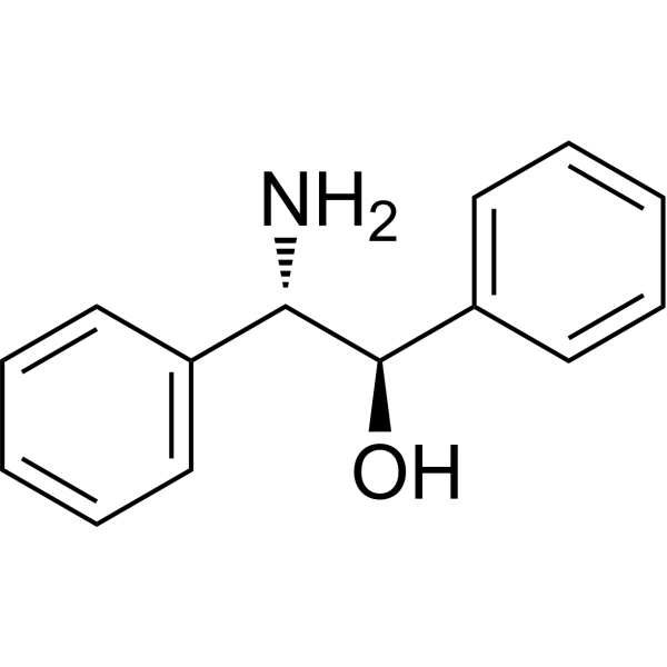 (1R,2S)-2-Amino-1,2-diphenylethanol Chemical Structure