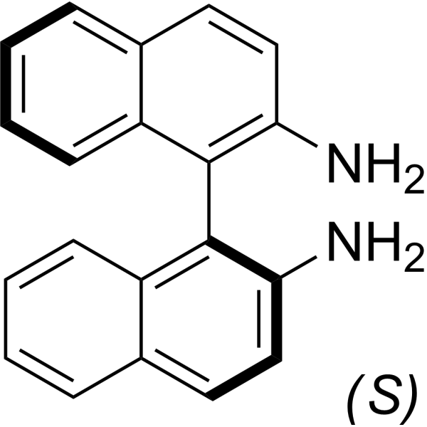 (S)-[1,1'-Binaphthalene]-2,2'-diamine Chemical Structure