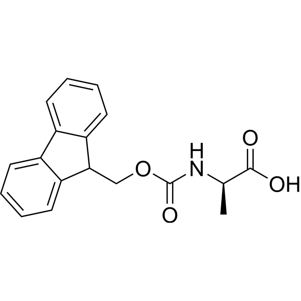 Fmoc-D-Ala-OH Chemical Structure