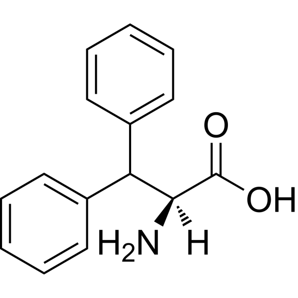 (S)-2-Amino-3,3-diphenylpropanoic acid Chemical Structure