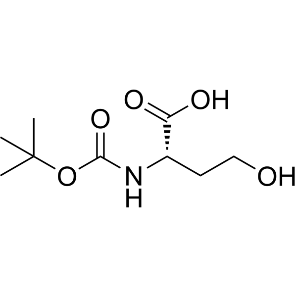 Boc-L-Homoserine Chemical Structure