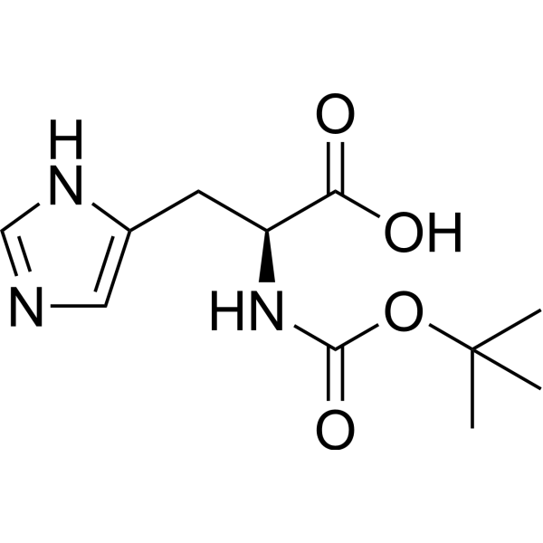 <em>N</em>-tert-Butyloxycarbonyl-<em>L</em>-histidine