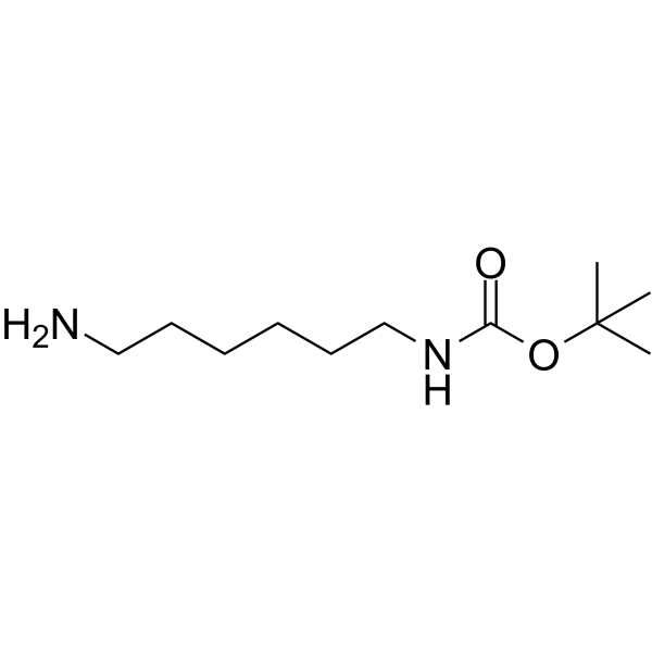 NH2-C6-NH-Boc Chemical Structure