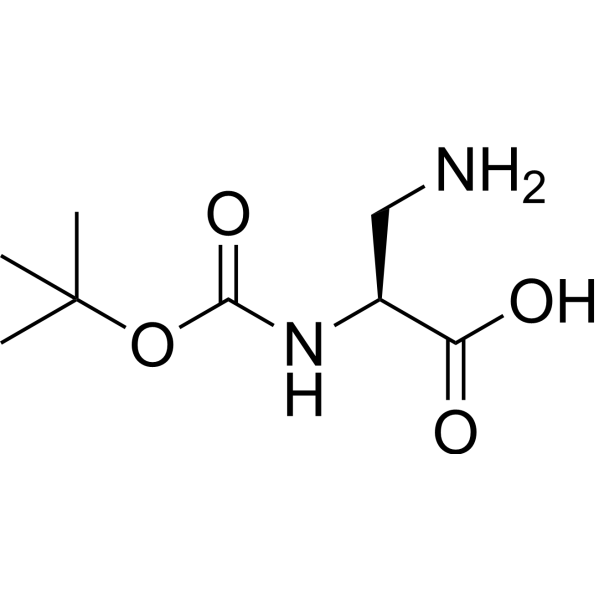 Boc-L-Dap-OH Chemical Structure