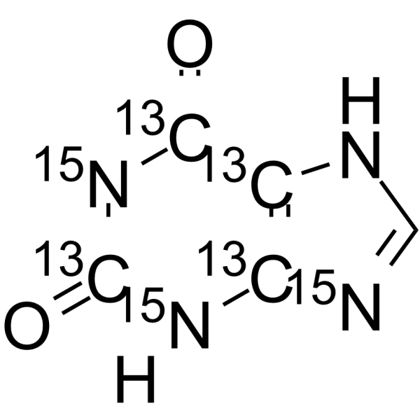 1-Methylxanthine-13C4,<em>15</em><em>N</em><em>3</em>