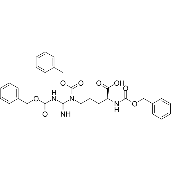 Z-Arg(Z)2-OH Chemical Structure