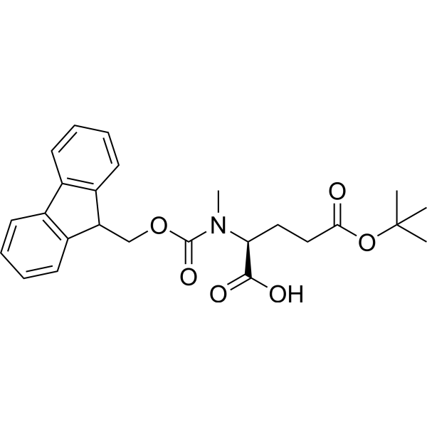Fmoc-N-Me-Glu(OtBu)-OH Chemical Structure