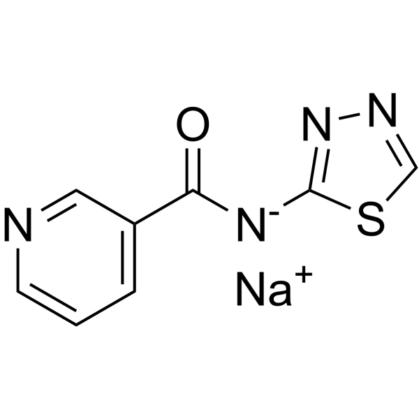 TGN-020 sodium Chemical Structure