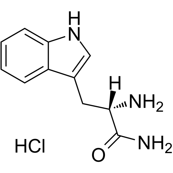 H-Trp-NH2.HCl Chemical Structure