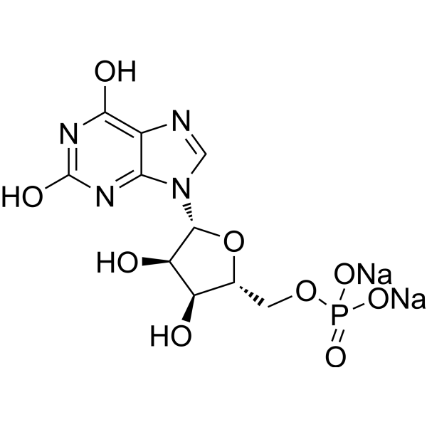 Xanthosine 5'-monophosphate sodium salt Chemical Structure
