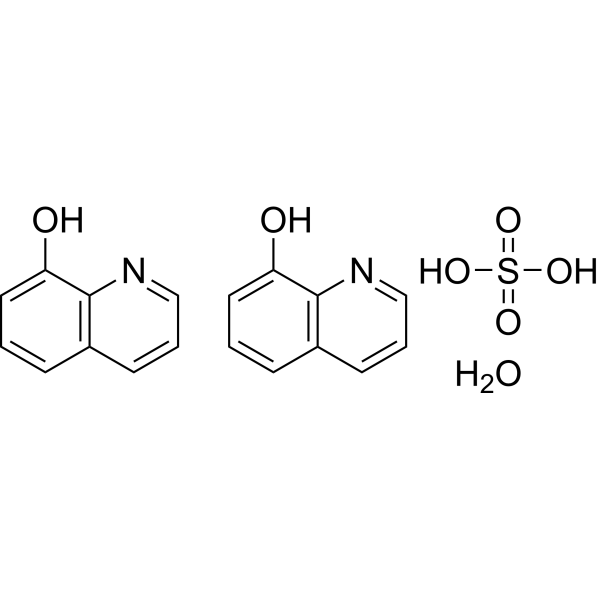 Quinolin-8-ol <em>sulfate</em> hydrate