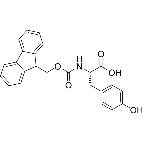 Fmoc-Tyr-OH Chemical Structure