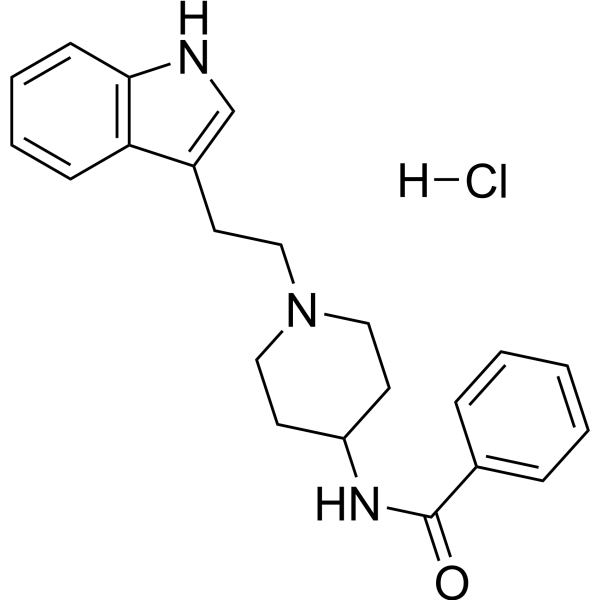 Indoramin hydrochloride Chemical Structure