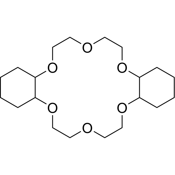 Dicyclohexano-18-crown-6-ether Chemical Structure