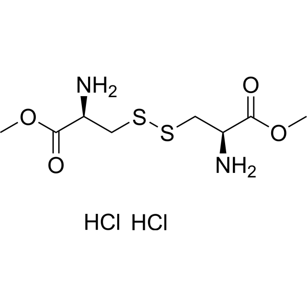 <em>Dimethyl</em> 3,3'-<em>disulfanediyl</em>(2R,2'R)-<em>bis</em>(2-<em>aminopropanoate</em>) dihydrochloride
