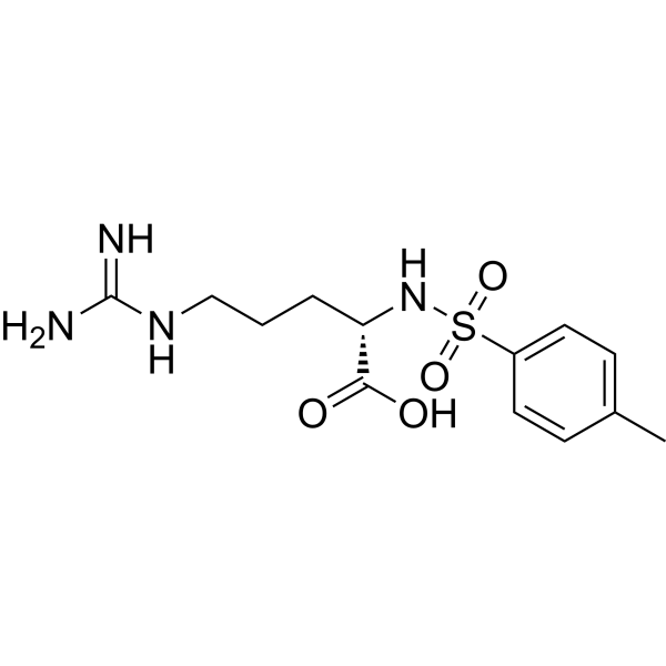 Tosyl-L-arginine Chemical Structure