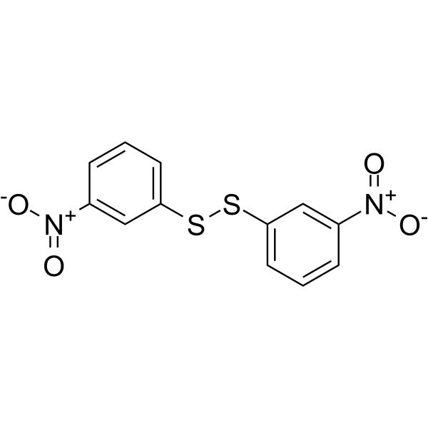 3-Nitrophenyl disulfide Chemical Structure