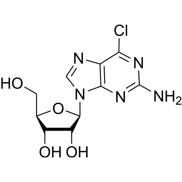 6-Chloroguanineriboside Chemical Structure