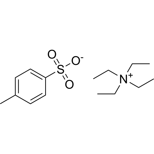 Tetraethylammonium p-toluenesulfonate Chemical Structure