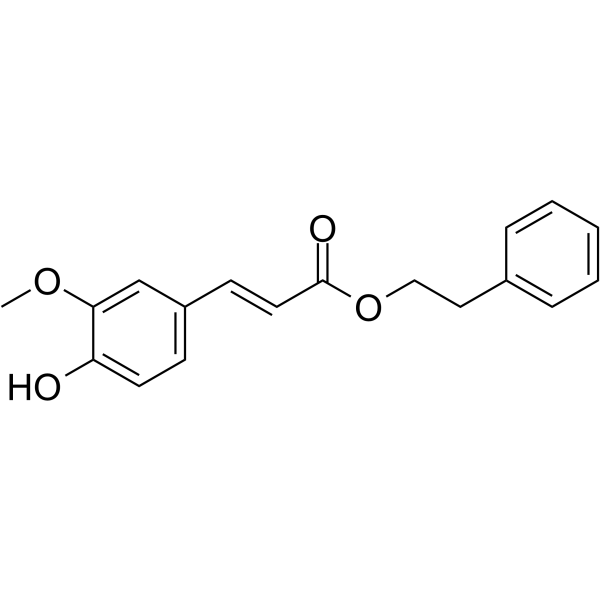Phenethyl ferulate Chemical Structure