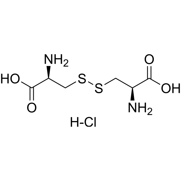 L-Cystine hydrochloride Chemical Structure