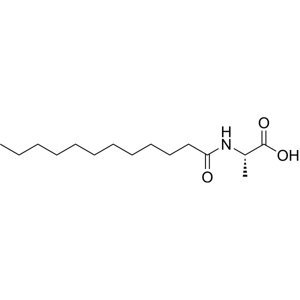 N-Lauroyl-L-alanine Chemical Structure