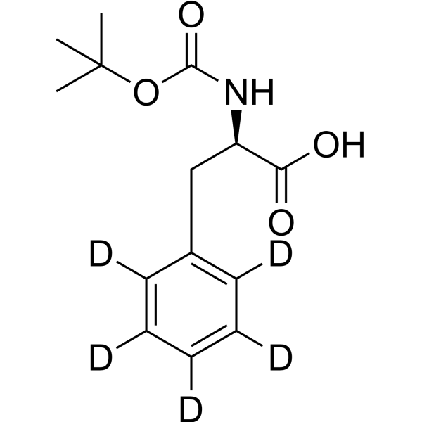 D-<em>Phenyl</em>-alanine-N-t-<em>Boc</em>-d5