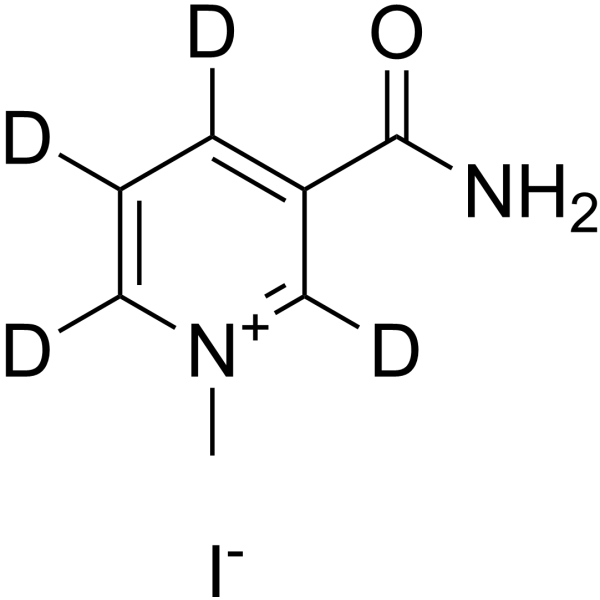 1-Methylnicotinamide-d<sub>4</sub> iodide Chemical Structure