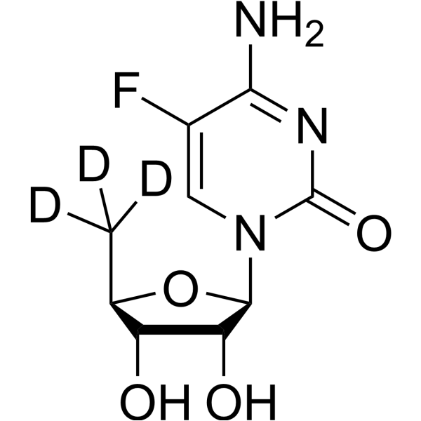 5-Fluoro-5'-deoxycytidine-d<sub>3</sub> Chemical Structure