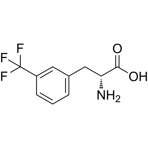 (R)-2-Amino-3-(3-(trifluoromethyl)phenyl)propanoic acid Chemical Structure