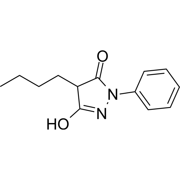 Mofebutazone Chemical Structure