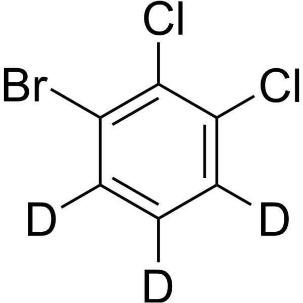 1-Bromo-2,3-dichlorobenzene-d<sub>3</sub> Chemical Structure