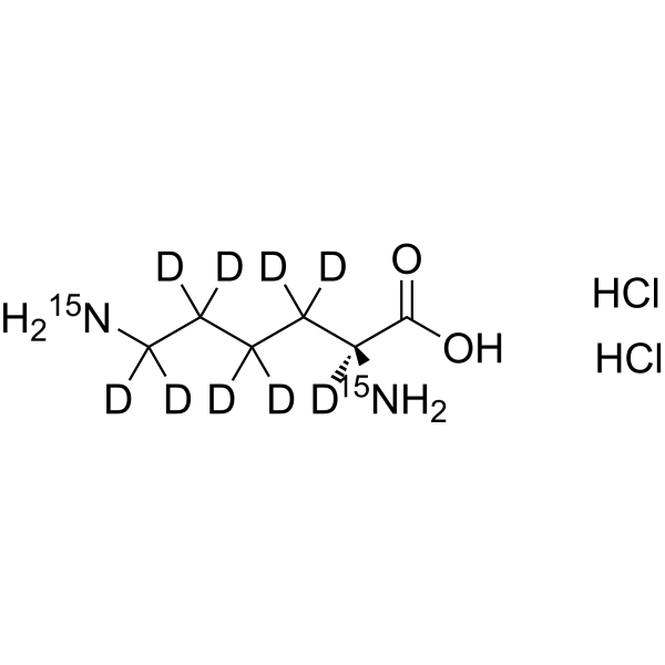 <em>L</em>-Lysine-15<em>N</em>2,d9 dihydrochloride