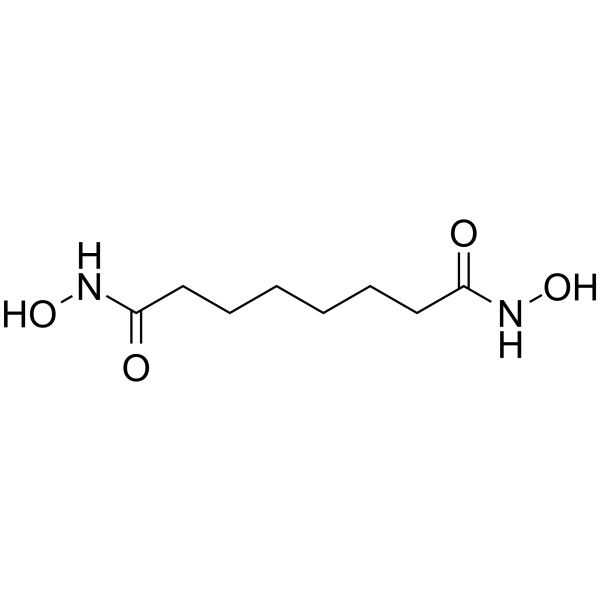 Suberoyl bis-hydroxamic acid Chemical Structure