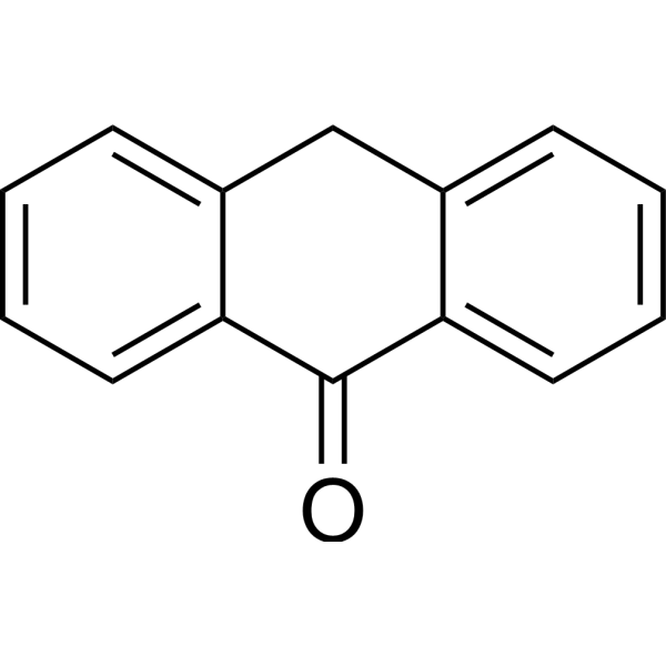Anthrone Chemical Structure