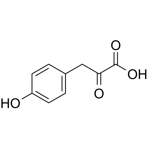 4-​Hydroxyphenylpyruvic acid Chemical Structure