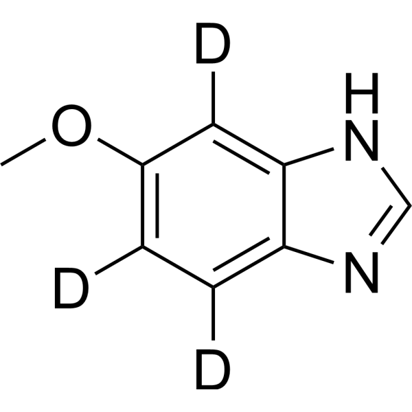 5-Methoxy-1H-benzo[d]imidazole-d<sub>3</sub> Chemical Structure
