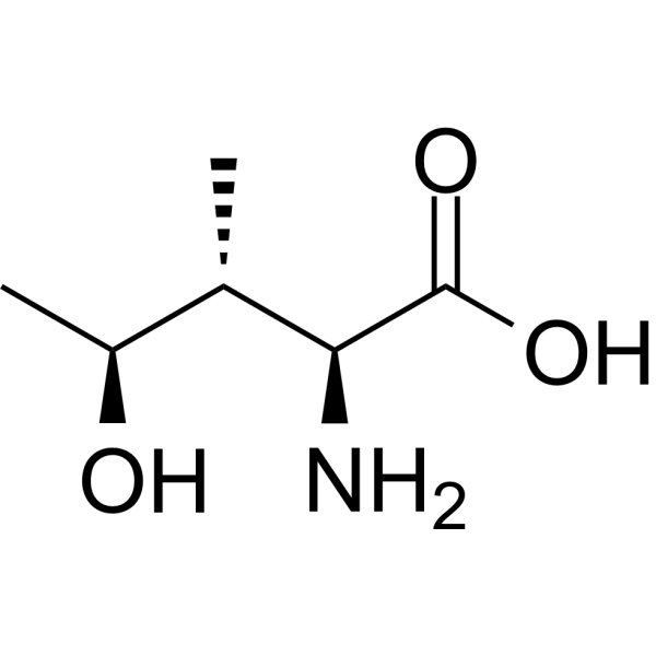 (2S,3R,4S)-4-Hydroxyisoleucine Chemical Structure