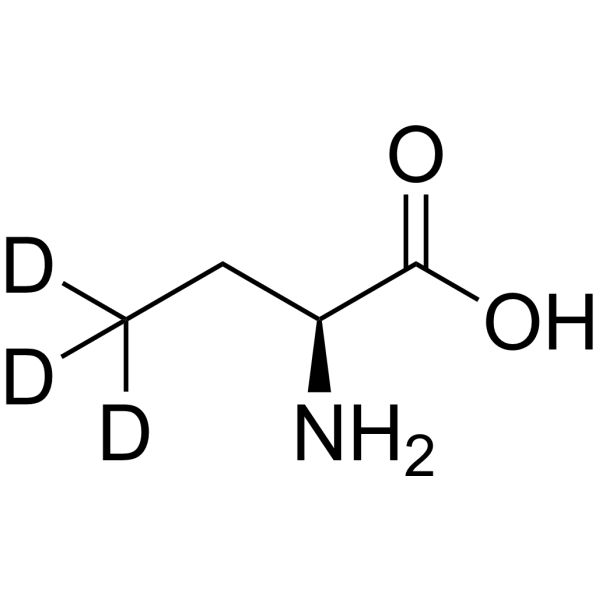 H-Abu-OH-d<sub>3</sub> Chemical Structure