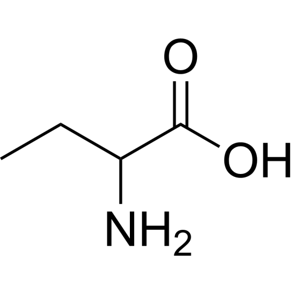 H-DL-Abu-OH Chemical Structure