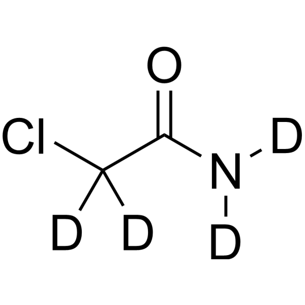 2-Chloroacetamide-d<sub>4</sub> Chemical Structure