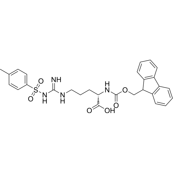 N2-(((9H-Fluoren-9-yl)methoxy)carbonyl)-Nw-tosyl-<em>L-arginine</em>
