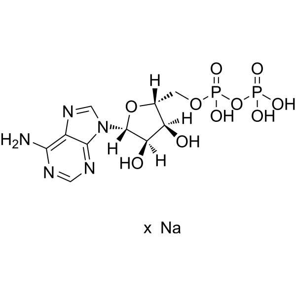 Adenosine 5'-diphosphate sodium salt Chemical Structure