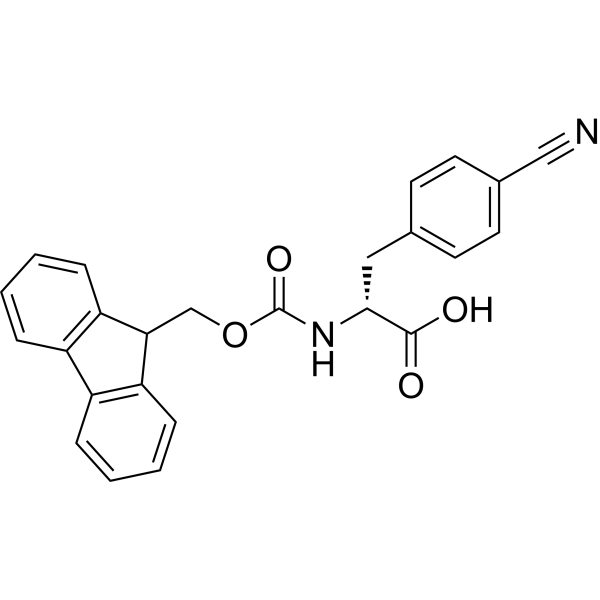 Fmoc-D-Phe(4-CN)-OH Chemical Structure