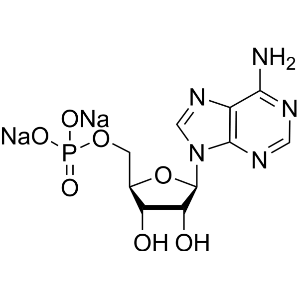 Adenosine 5'-monophosphate disodium Chemical Structure